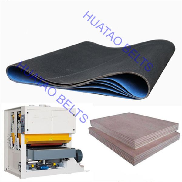 Cinturón de lija segmental para la fabricación de OSB