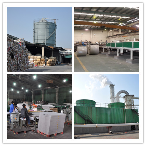 1000g Economic and Laminated Uncoated Grey Cardboard Sheets for Folder