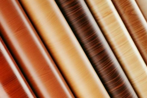 PVC Furniture Film Texture Decorative PVC Wood Grain Film For Membrane Pressing