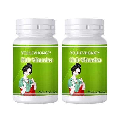 Vitaminas de crescimento do cabelo radiante com colágeno Biotina e queratina Suplemento dietético Saúde natural cápsulas de beleza