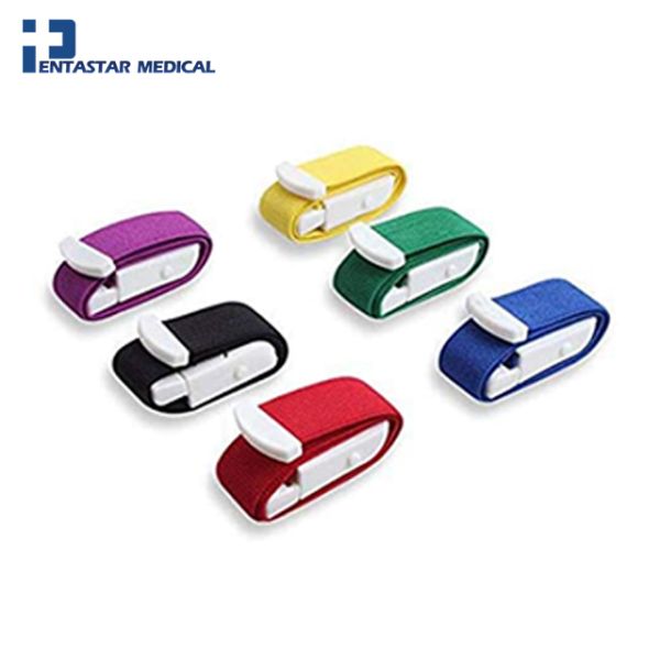 6-Pack Tourniquet Elastic First Aid Quick Release Medical Sport Emergency Buckle Band