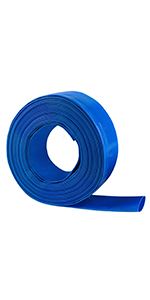 Braided Clear Vinyl Tubing Clear Tubing Vinyl Tubing PVC Layflat Hose, Mining Industrial Agricultural Irrigation, Pipe