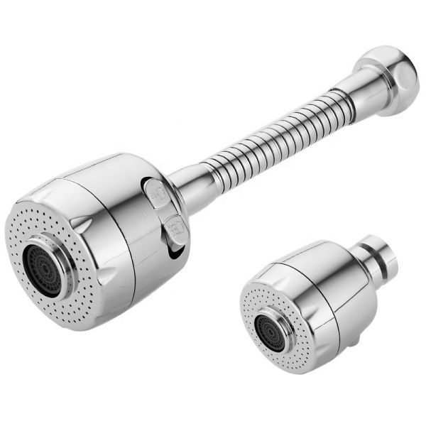 Modern Design Single Hole Faucet Mount Water Saving Aerator Tap for Home Kitchen Sink