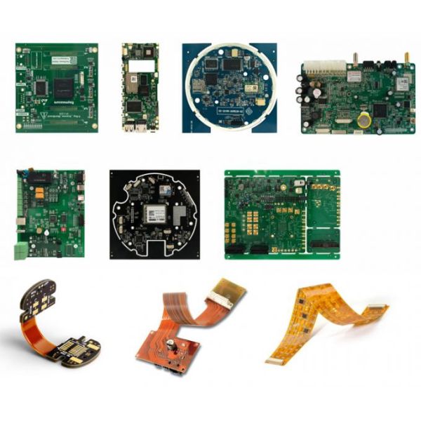 Electronics Full Turnkey PCB Assembly Two Sided High TG FR4 0.075mm