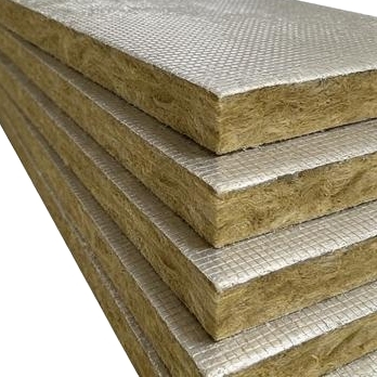 Class A Fireproof Rock Wool For Smoke Exhaust System Ventilation Duct Wrap