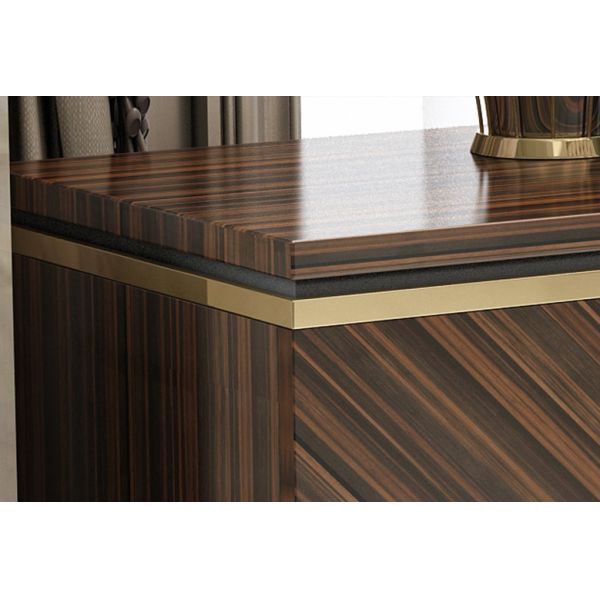 Modern Wooden Narrow Sideboard Cabinet