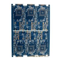 8 couches de cartes BGA multicouches de cartes PCB Fr4 Fr5 Substrate Masque de soudure bleu