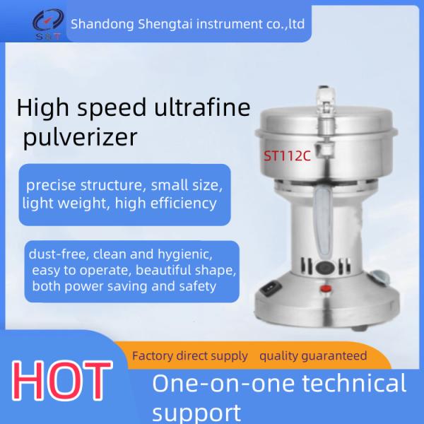 Diverso material medicinal suave y duro que machaca la amoladora ultrafina de alta velocidad de los instrumentos ST112C con eficacia alta