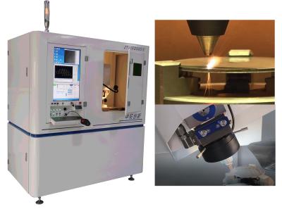 Máquina de corte industrial do laser da fibra do CNC para as ferramentas de PCD/PCBN que gravam