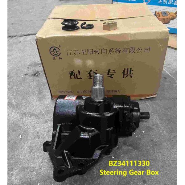 BZ34111330 Коробка рулевого механизма Shacman Части грузовиков