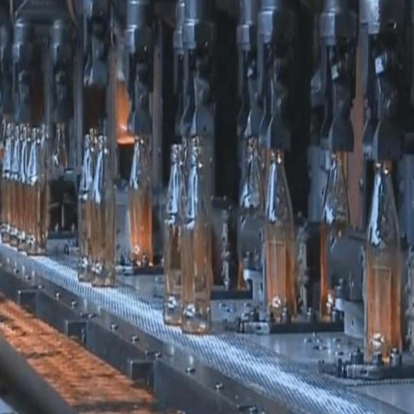 Linha de produção de garrafas de vidro 100 ml 50tpd Flint garrafa de vidro garrafa de vidro máquina de fabricação