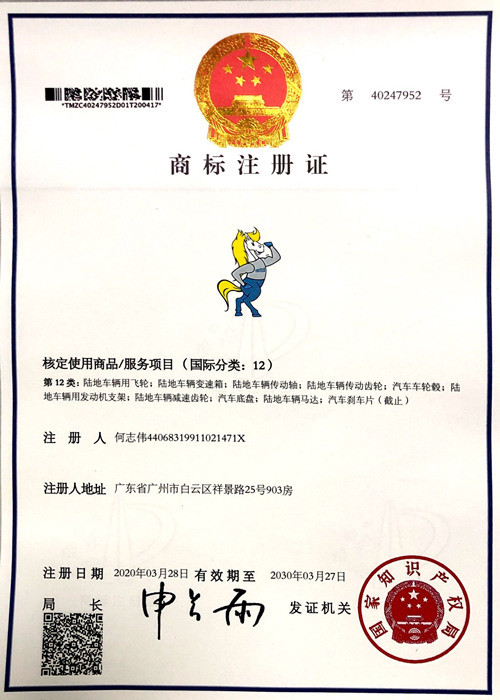 Guangzhou Manma Auto Parts Co. , Ltd. Сертификации