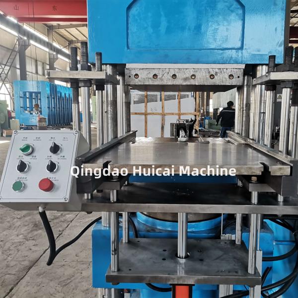 Máquina de prensagem de vulcanização de placas superiores para fabricação fácil e rápida de produtos de borracha