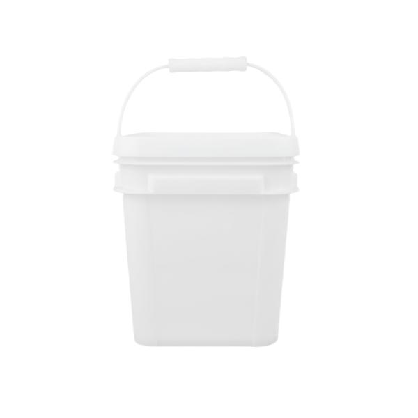 食品類の方形のプラスチック容器 白色またはその他の実用的な貯蔵ソリューション