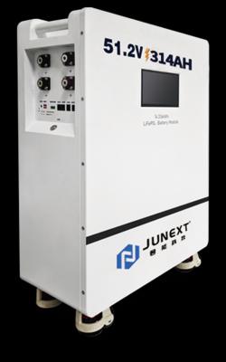 Solución compacta y confiable de almacenamiento de energía con batería solar montada en el piso de 16 KWh