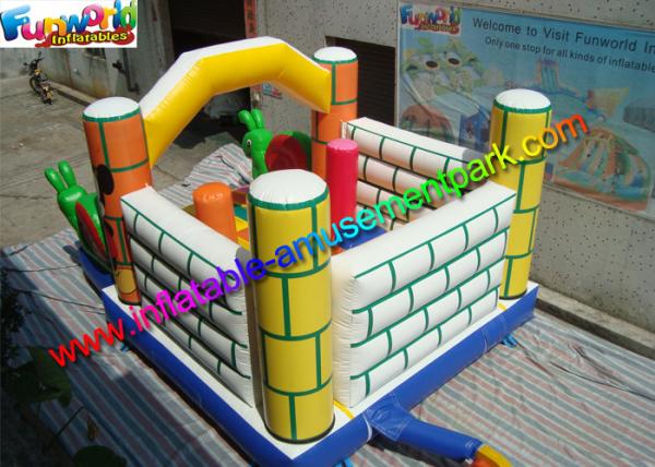 Castelos de salto Bouncy comerciais das crianças infláveis da casa para o uso exterior e do quintal