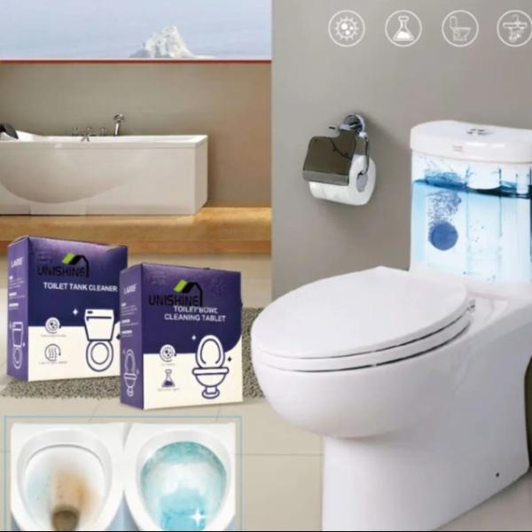Biodegradable Blue Toilet Flush Cleaner Tablets Toilet Bowl Tank Tablets ODM
