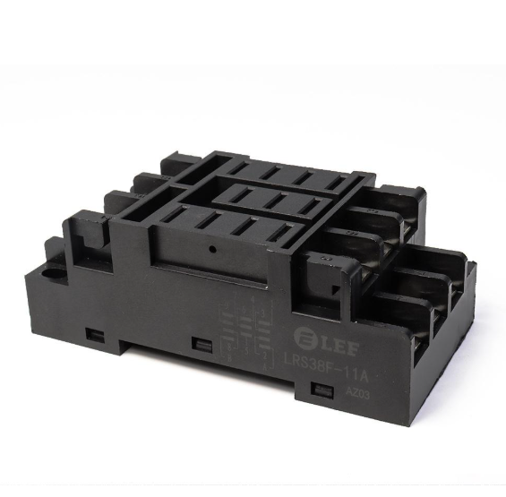 Relay Socket Base LRS38F Type 11-Pin DIN Rail Panel Mount Industrial Control Custom Assembly Solutions