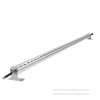 Aluminum Alloy IP68 Linear LED Underwater Wall Washer Lights 24W Mono RGBW