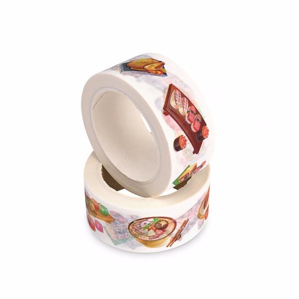 High quality custom printed washi paper tape with plastic core