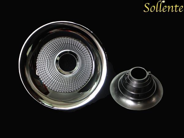 Vacuum Plating 110mm 45 Degree LED Reflector Cup For COB Light