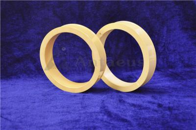 Peças de cerâmica personalizadas de 99 alumina resistentes à abrasão para a indústria