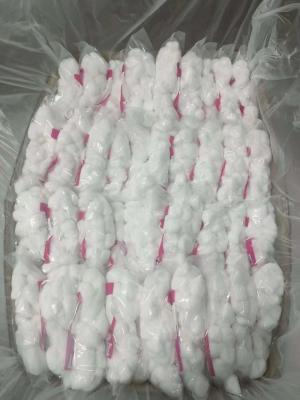 100% Pure Cotton Medical Alcohol Synthetic Bulk Cotton Balls For Health Personal Care