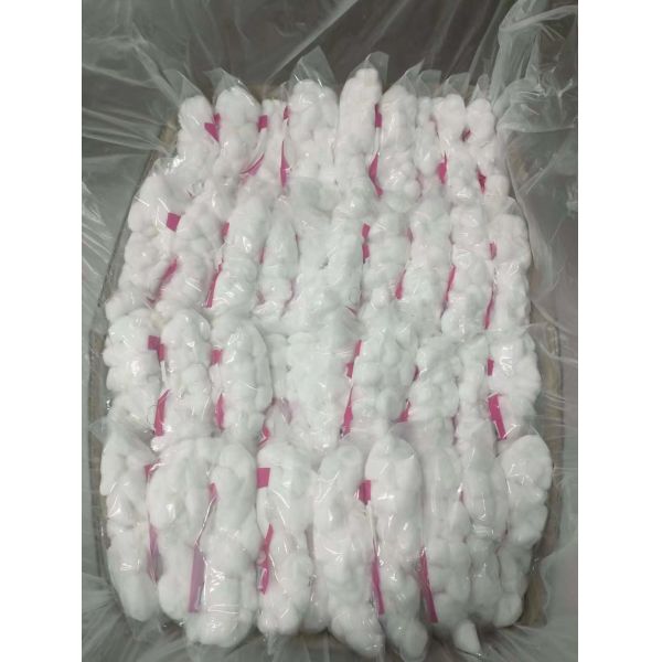 Sterile Absorbent Cotton Wool Balls 0.2g‑3g Medical Dental Cotton Balls For Wound Cleaning Skin Disinfection OEM Support