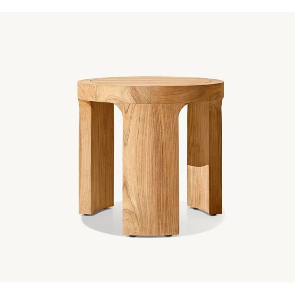 High End Waterproof Teak Outdoor Dining Table And Chairs Patio Garden Soild Wood Set