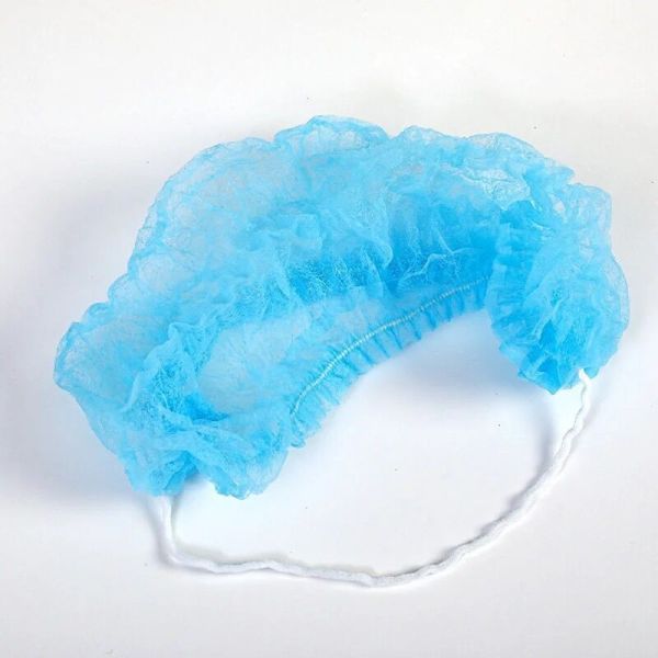 Elastic White Comfortable Protective Beard Covers 18