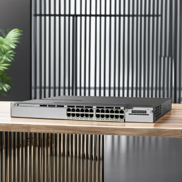 Commutateur UPoE C9300-24UX-E à 24 ports 10G avec PoE SNMP QoS 160 Gbps