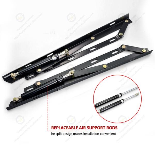 Hydraulic Bed Lifter Storage Bed Box Hinge Furniture Hardware Functional Accessories air Bed Lifting Mechanism