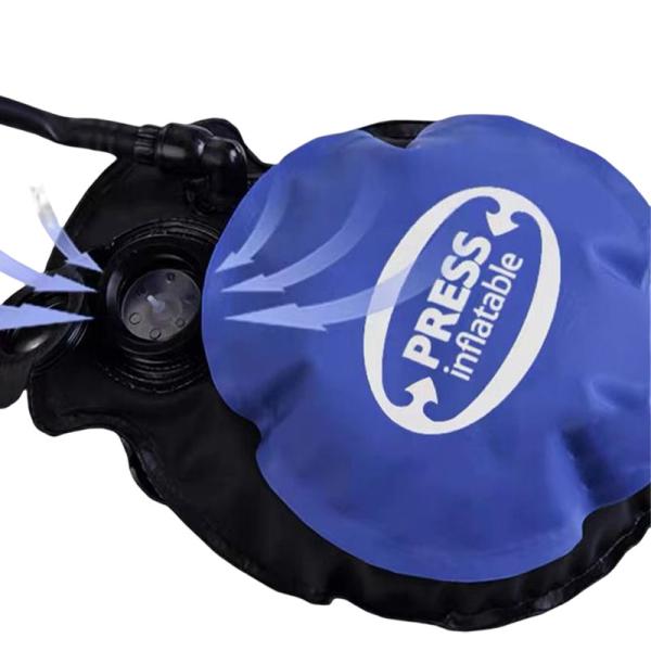Outdoors Camping Hiking Pressure Shower Hiking Gear Portable Shower Bag, Travel Shower, Pump Pressure Inflatable