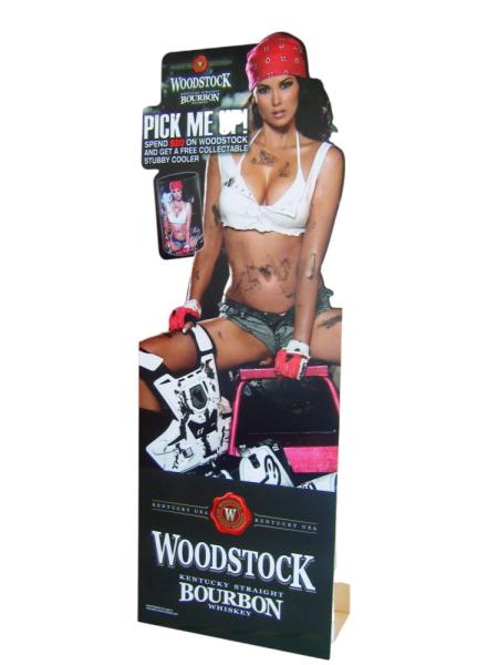 Customizable Recyclable Cardboard Advertising Stands For Promotional Campaigns