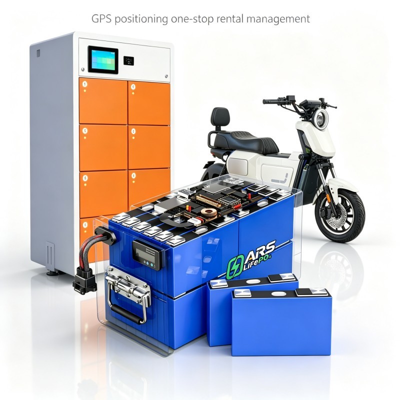 48V 60V 72V electric motorcycle battery packs with rental management system suitable for LIMING 350 electric bicycles