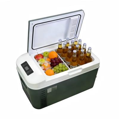 20L 12 24V Mini Fridge Refrigerator Cooling Heating Car Camping Portable Cooler