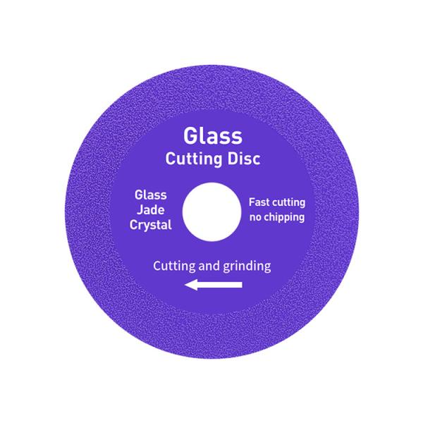 Glass Ceramic Cutting 4'' Diamond Saw Blade 100mm For Angle Grinder