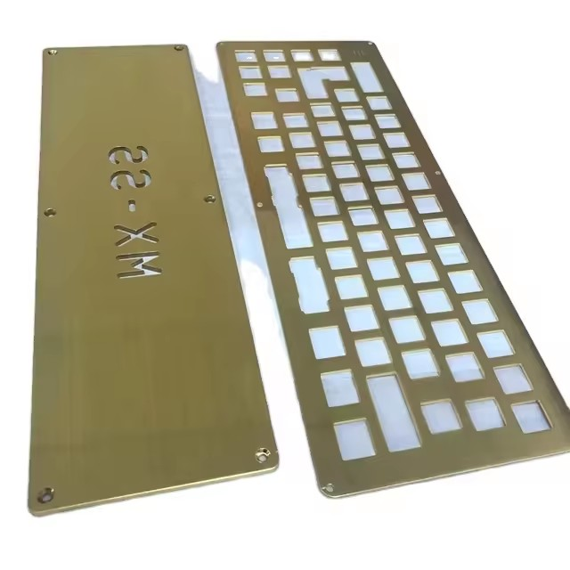 Производитель на заказ Производитель CNC обработки Обработка Peek Пластик Алюминий Металл Механическая клавиатура корпус