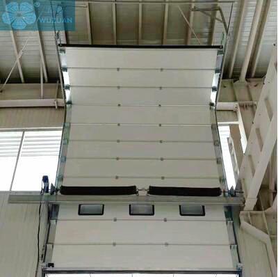 porta aérea industrial galvanizada 0.45mm do aço 0.25m/S