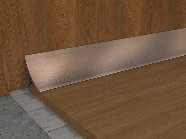 Y Shaped Stainless Steel Floor Trim 0.6mm Tile Edge Border Finishing Strip