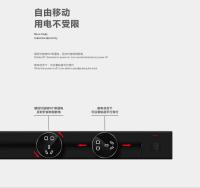 Soquete Desktop fixado na parede de Electric Power do escritório do soquete de poder 110v 240v