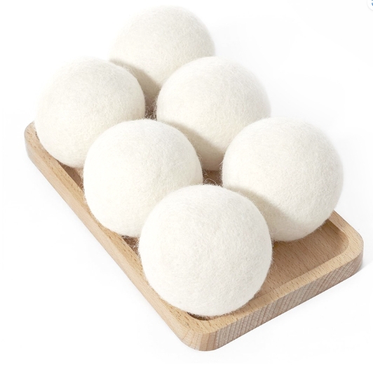 OEM Organic Wool Dryer Balls Washing Machine Laundry Dryer Balls Eco Friendly