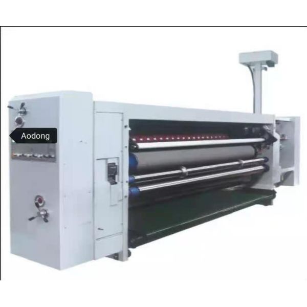 Рифленая коробка пиццы печатая прорезающ Flexo умирает машина коробки вырезывания рифленая