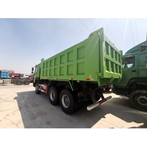 Sinotruk HOWO 371 Mining Dump Trucks Specifications for Front Axle 9tons Loading Capacity
