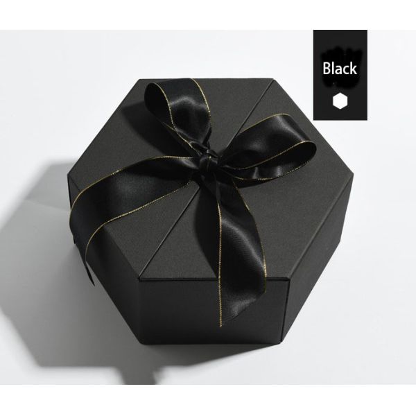 Customized Cardboard Craft Hexagon Gift Box For Cosmetic Perfume Packing