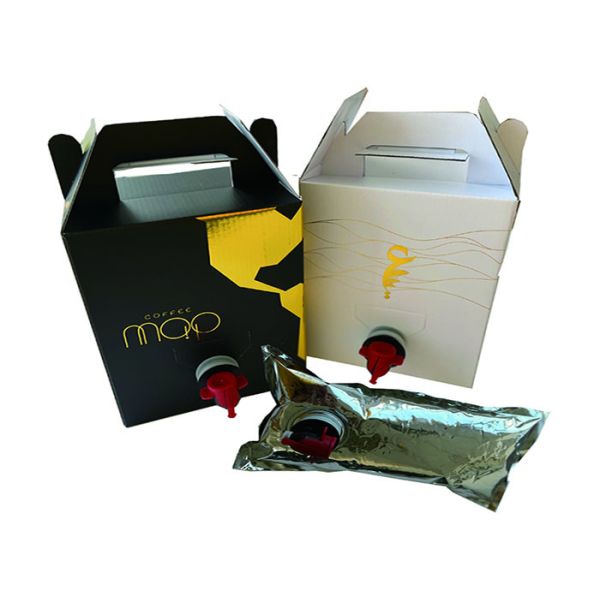 Золотая печать печатая арабские горячие сумки кофе в коробке с клапаном распределителя Spigot/соединителя