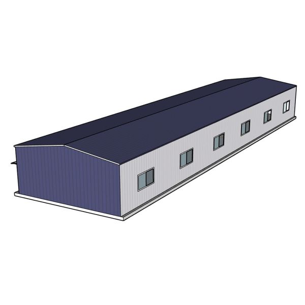 High Strength Prefabricated Steel Structures , Prefab Metal Warehouse Building