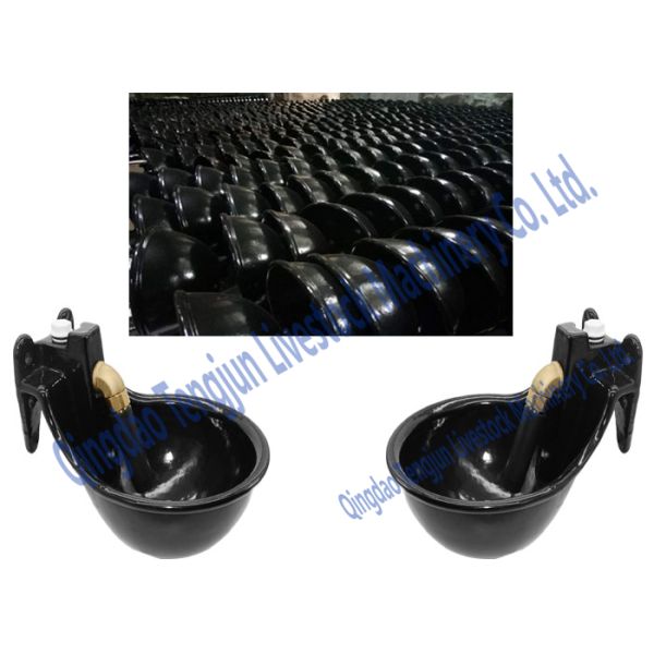 Farm Horse Water Feeder , Grey Cast Iron Automatic Drinkers For Horses