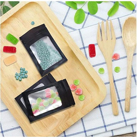 Заказный логотип Case Opp Clear Packaging Ламинированные пластиковые пакеты Перезамыкаемые пакеты для косметики