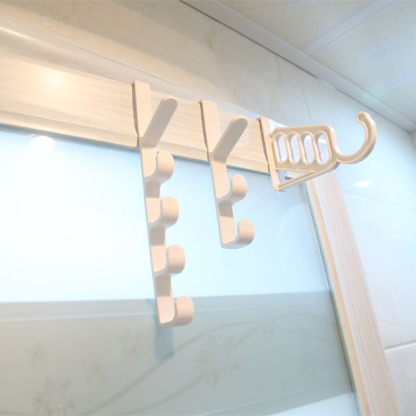 Clothes Living Room Furniture Hanging Plastic Coat Hooks Wall Mounted